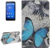 Handyhülle Tasche für Handy Sony Xperia E4 Blauer Produktbild-Vorschau 1