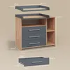Wickelkommode Livinity Torino Anthrazit/Sonoma mit Produktbild-Vorschau 3