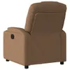 vidaXL Fauteuil relax électrique marron Tissu Voir les images du produit 5