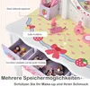 GOPLUS Kinder-Schminktisch mit Stuhl, Frisiertisch-Set mit Produktbild-Vorschau 4