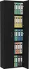 A black office cabinet filled with colorful binders. Náhled obrázku produktu