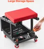VEVOR mechanická stolička garážová stolička pracovná Náhľad obrázku produktu 3