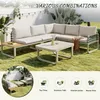 Flieks Gartenlounge-Set 4-tlg., Terassenmöbelset Produktbild-Vorschau 6