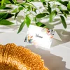 Tischkarte Namenskarte 8,5x5,5cm vorgefalzt für Hochzeit Produktbild-Vorschau 5
