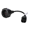 AKYGA Netzadapter AK-PC-10A CCA CEE 7/4 / IEC C14 15 cm Produktbild-Vorschau 2