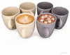 6er Set Biko Kaffeebecher konisch 600ml Keramik Vanille Produktbild-Vorschau 1