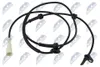 NTY ABS Sensor Raddrehzahl Hinten Links Hinten Rechts Produktbild-Vorschau 1