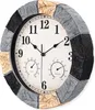 SensaHome Wanduhr YS1002 – Wasserdichte Harz-Steinoptik Produktbild-Vorschau 3