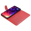 A red flip-style phone case with a smartphone inside, shown open. Náhľad obrázku produktu