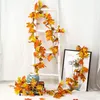 2er Pack Herbst Ahorn Girlande - 5,9ft / Stück künstliche Produktbild-Vorschau 4