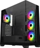 A computer tower case with RGB fans. Anteprima dell’immagine prodotto
