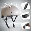Skater-Fahrradhelm mit Front- und Rücklicht | Sand Farbe M Produktbild-Vorschau 4