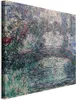 Vlies Leinwandbild - The Japanese Bridge (Claude Monet) Produktbild-Vorschau 1