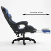 Gaming Stuhl Bürostuhl Schreibtischstuhl mit Fußstütze, Produktbild-Vorschau 9
