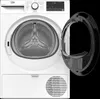 Front view of a white washing machine with the door open. Produktbild-Vorschau