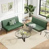 Dripex Sofa 2 Sitzer, Kunstleder Couch Modern mit Produktbild-Vorschau 4