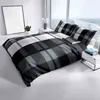 Winter Bettwäsche 135x200 cm Thermofleece Schwarz Grau Produktbild-Vorschau 3