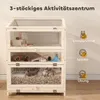 PawHut Hamsterkäfig 3 Etagen 68 x 61,5 x 90 cm Holz Produktbild-Vorschau 4