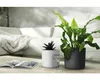 Cache-pot en plastique Lora Ø 25 cm blanc Voir les images du produit 3