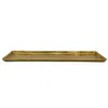 Tablett Deko Metall 44x13 cm gold Kerzentablett Dekotablett Produktbild-Vorschau 1