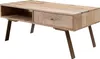 Table basse SIKAR 95x42x50cm manguier massif / métal Voir les images du produit 7