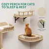 7tlg. Kletterwand Katzen Set, Katzenmöbel mit Kratzbäume, Produktbild-Vorschau 5