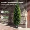 VEVOR Sztuczne drzewko topiary wykonane z cedru, 121,9 cm Podgląd zdjęcia produktu 3