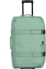 A green travel bag with wheels and a retractable handle, shown against a white background. Náhled obrázku produktu