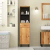 "im Angebot" Badschrank 38x33x160 cm Massivholz Akazie - Produktbild-Vorschau 1