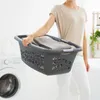 Rotho Wäschekorb 50 L Flowers - Wäschesammler groß - Wäsche Produktbild-Vorschau 2