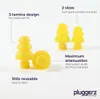 Pluggerz earplugs quiet Adultes & Kids 2X2 St Voir les images du produit 7