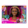 Tête de coiffure Barbie Neon Rainbow Curly Hair HMD79 Voir les images du produit 1