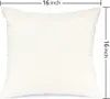 A white pillow with measurement indicators. Produktbild-Vorschau