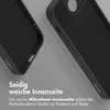 imoshion Color Back Cover con MagSafe iPhone 13 Mini - Nero Anteprima dell’immagine prodotto 6