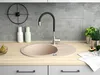 Granitspüle - Spülbecken - Küchenspüle - 58 x 42 cm - Beige Produktbild-Vorschau 5