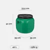 Garronda Weithalsfass 40 Liter  Futtertonne mit Deckel ohne Produktbild-Vorschau 3