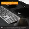 R2B LaptopStänder, Belüfteter Laptophalter, Faltbarer Produktbild-Vorschau 4