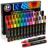 Acrylmarker Zandor 24 Farben wasserfest 4 mm für Stein Glas Produktbild-Vorschau 1