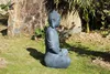 NEUSTEIN XXXXL Buddha 100 cm Steinoptik Garten Deko Figur Produktbild-Vorschau 5