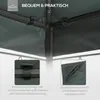 Outsunny Ersatzdach für Metall-Gartenpavillon 3x4 Partyzelt Produktbild-Vorschau 4