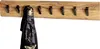 HAKU Wandgarderobe akazie, schwarz - Massivholz, Metall, Produktbild-Vorschau 5