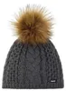 Eisbär Afra Lux Mütze für Damen mit Bommel