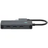 Rapoo USB-C Hub grau USB-C auf USB-C Produktbild-Vorschau 3