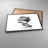 Gerahmtes Poster - Schwarzer Rahmen - Frau Surrealismus Produktbild-Vorschau 3
