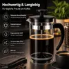 Kaffeebereiter 1L Kaffeepresse Kaffeebereiter Kaffee Filter Produktbild-Vorschau 6