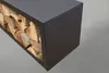Kaminholzregal Firewood schwarz 155x155x35 cm Produktbild-Vorschau 2