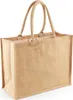 Westford Mill W407 | Classic Jute Shopper 42 x 33 x 19 cm - Anteprima dell’immagine prodotto 2