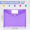 Dokumententasche A4 Abheftbar - 20 Pack mit 11 Lochrand Produktbild-Vorschau 2