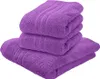 Badetuch Comfort Maxi 100x180 cm lila, 100% Baumwolle Produktbild-Vorschau 2