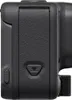 A close-up side view of a black action camera. Anteprima dell’immagine prodotto
